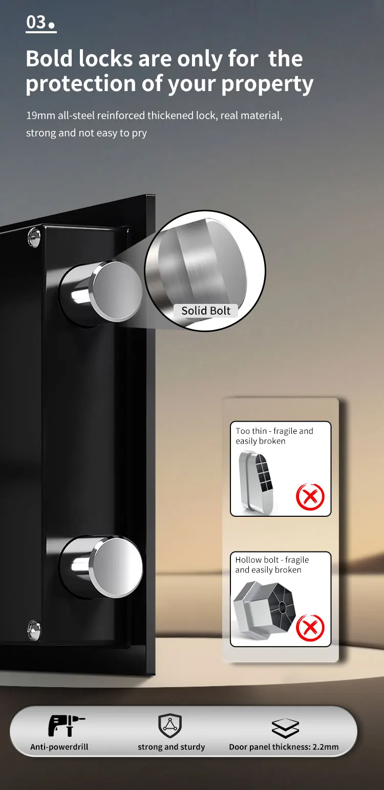 CEQSAFE 2025 American Mechanical High Quality Mini Security Safe Deposit Box supplier