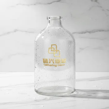 Customizable OEM ODM 100ml Transparent Glass Bottle Stopper