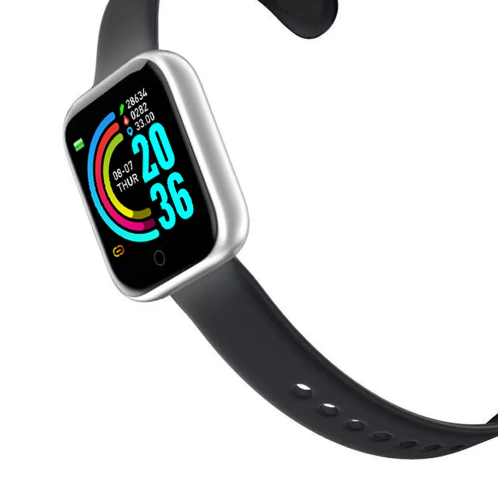 2021 лучшие продажи D20 смарт-браслет Y68 Fitpro APP пульсометр кровяное давление 1,44 дюйма Смарт-часы D20 BT Музыка