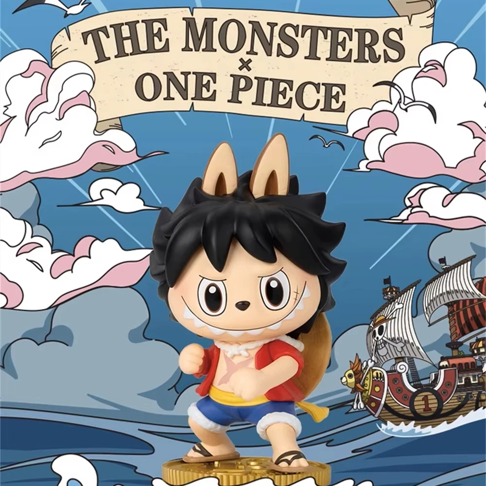 Original Popmart Labubu X Onee Piece Series Blind Box Toys