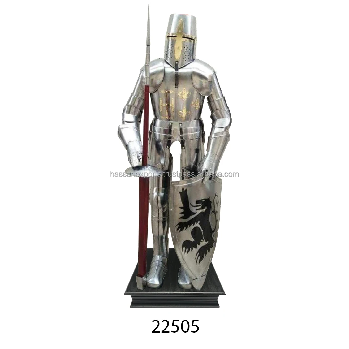 Medieval Knight Templar Armour Suit Battle Warrior Full Body Armour 