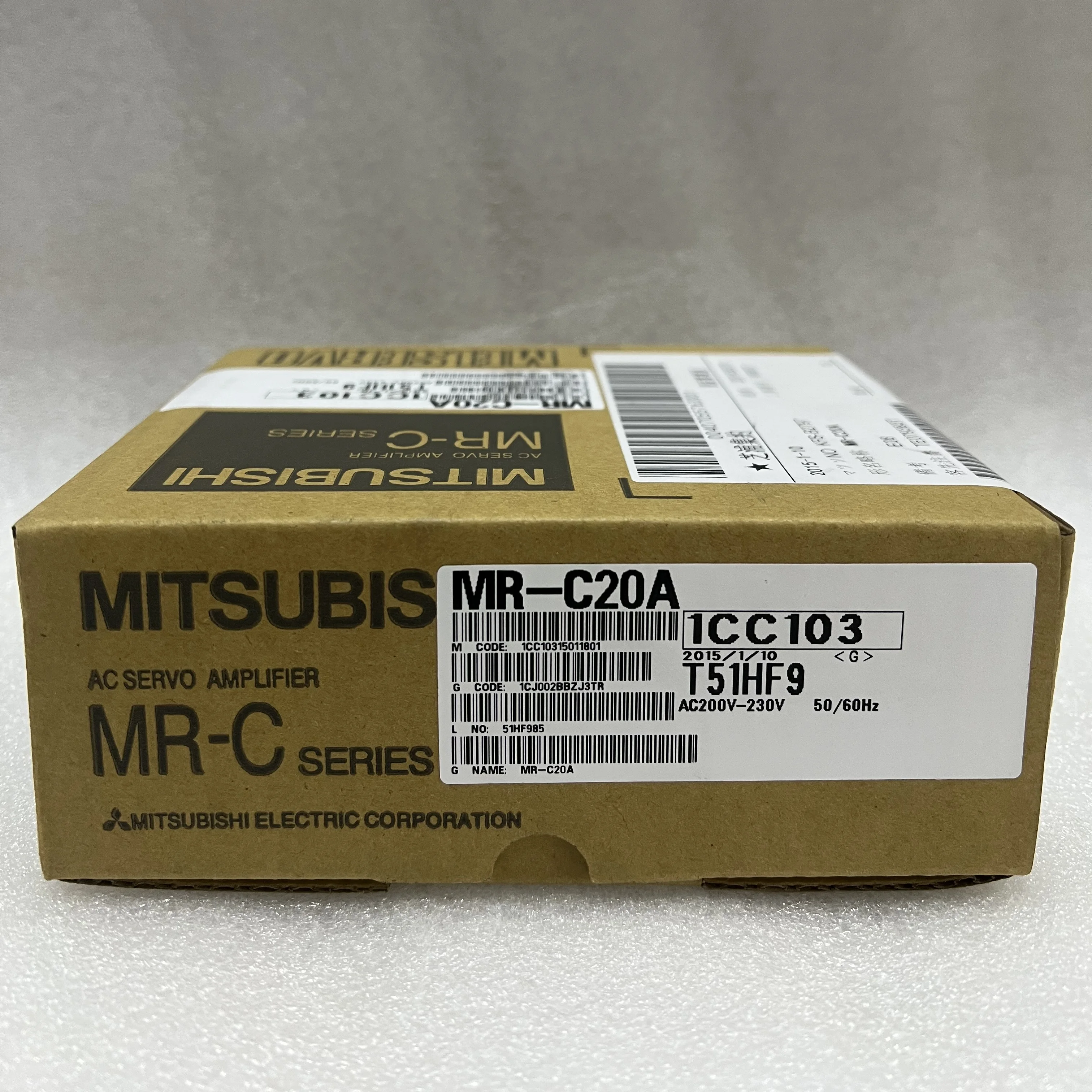 Mitsubishi AC Servo Amplifier MR-C20A Mitsubishi AC Servo Amplifier MR-C20A