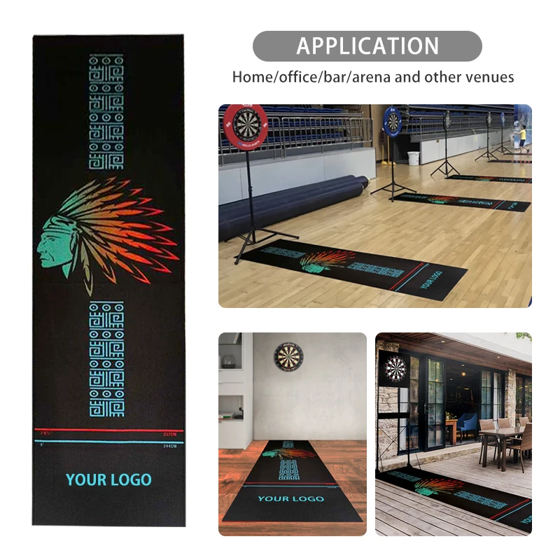 Tapis de Fléchettes Protection de Sol Portable avec Ligne de Lancer | Tapis De Fléchettes Protecteur Pour Salle De Jeux Centre De Loisirs Bureau Salle De Pause Sous-Sol Garage Tapis de Fléchettes Protection de Sol Portable avec Ligne de Lancer | Tapis De Fléchettes Protecteur Pour Salle De Jeux Centre De Loisirs Bureau Salle De Pause Sous-Sol Garage