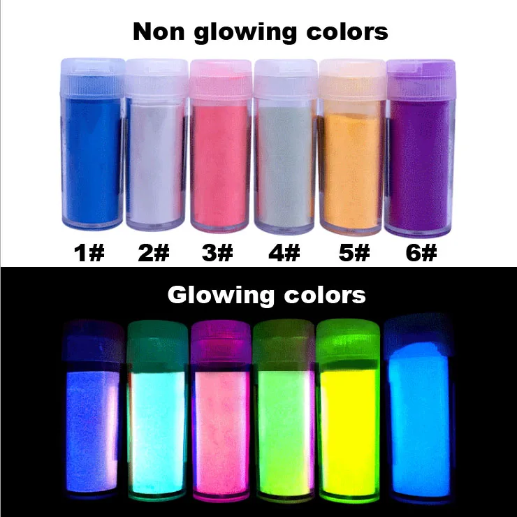 yellow phosphor acrylic long glowing hour glow in the dark shining powder luminous road marking photoluminescent pigment paint