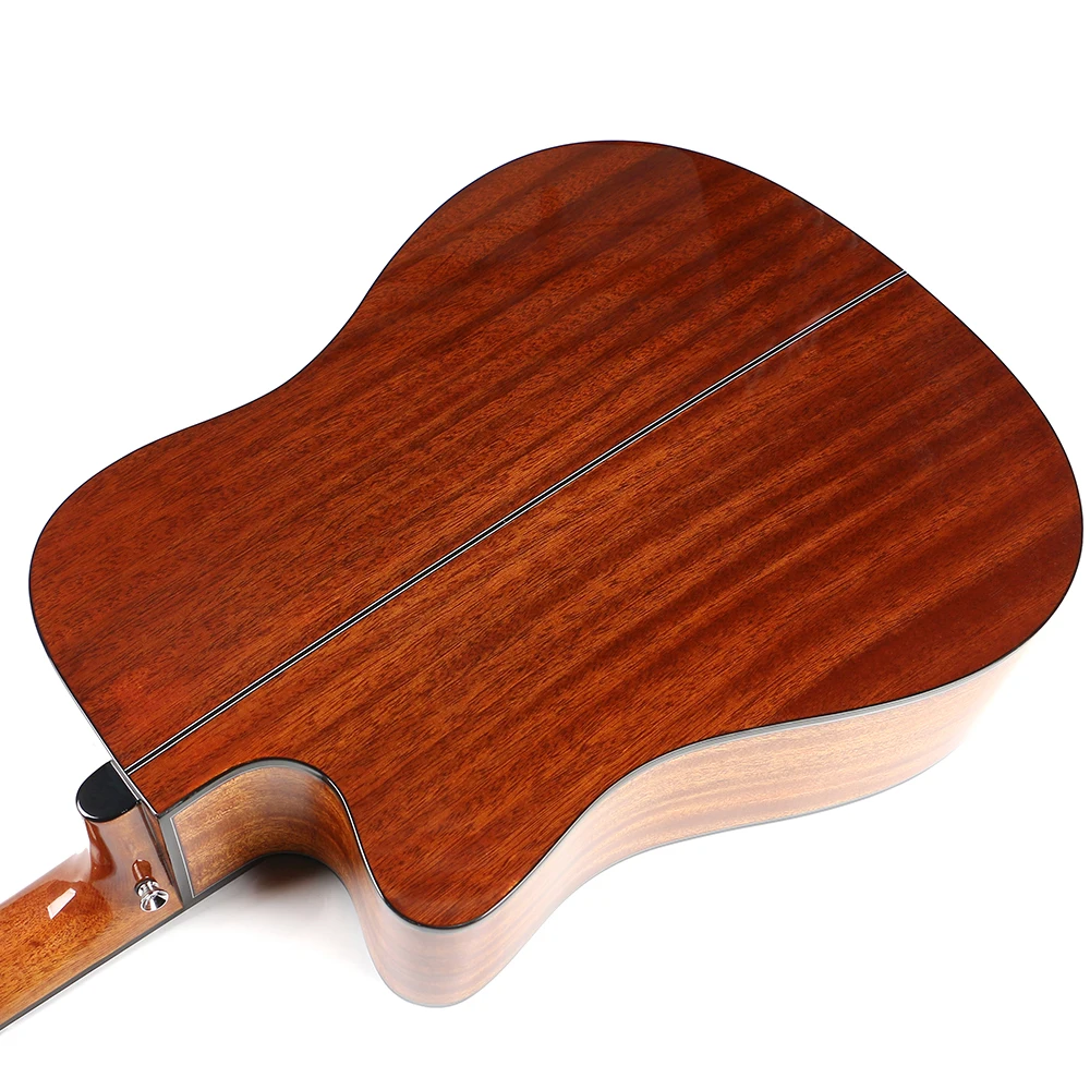 Deviser L-825B Acoustic Guitar - Sapele Wood & Mahogany Neck