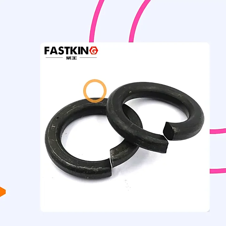 Gb93 65mn Black Oxide Spring Washer/black Carbon Steel Spring Washers