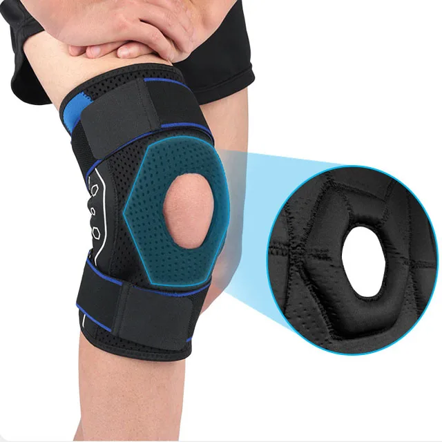 Breathable Adjustable Straps Knee Pad Elastic Knee Patella Brace