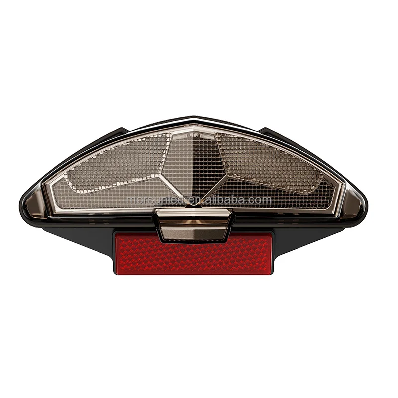 Luce Targa E Freno Posteriore A LED Per BMW R1200GS F650 F800 – Fanale A 16 LED, Rosso, 12V, Impermeabile, Montaggio Direct Fit