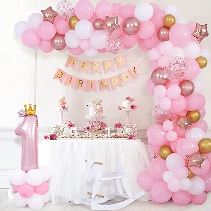 TLX Wholesale First Birthday Decorations for Girls