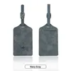 Luggage Tag Navy Grey