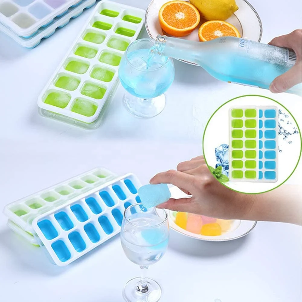 HAIXIN Hot Selling Ice Cube Tray With Cover Wholesale Custom Bpa