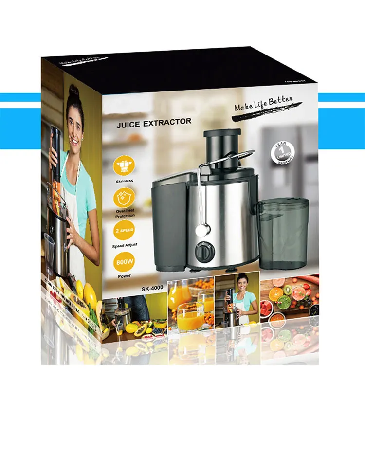 Factory Direct Sale Electric Fruit Vegetable Mixer Multifunction Hone