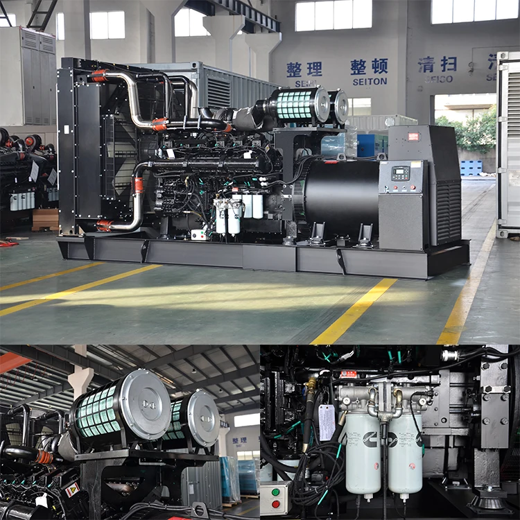 1.5 Mw diesel Generator Price With Cummins KTA50-G9 Generator 1500kw