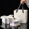 Purple-diana rose gift bag