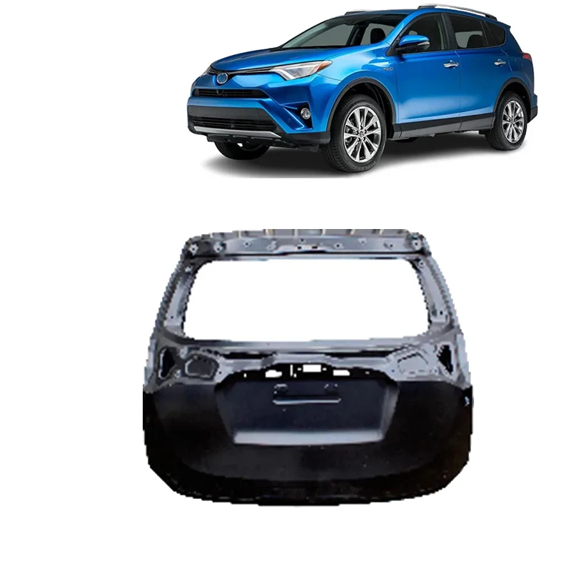 طقم هيكل السيارة رفع لوحة الباب الخلفي لملحقات Toyota RAV4 2016-2018