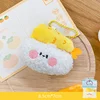 Stuffed sushi small pendant - yellow