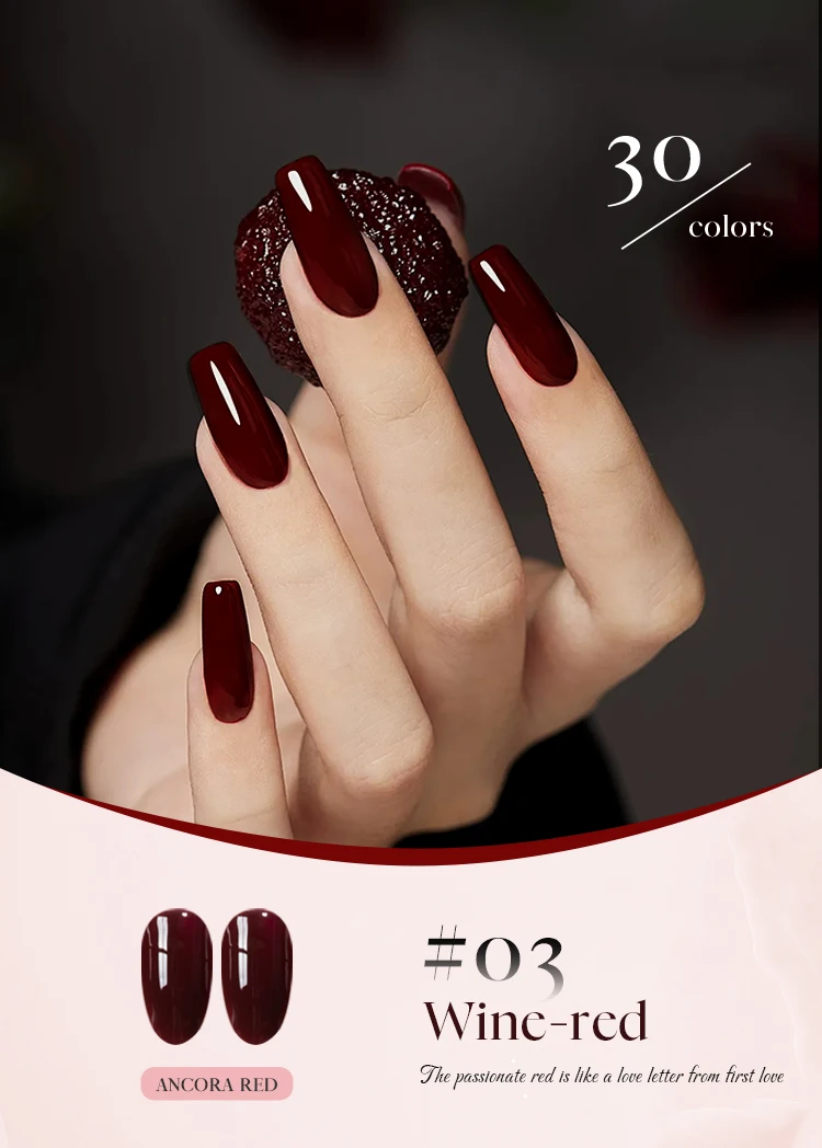 product vinimay rose red gel polish set 30 colors professional nail gel polishes ready to ship quick drying gel polish collection-11