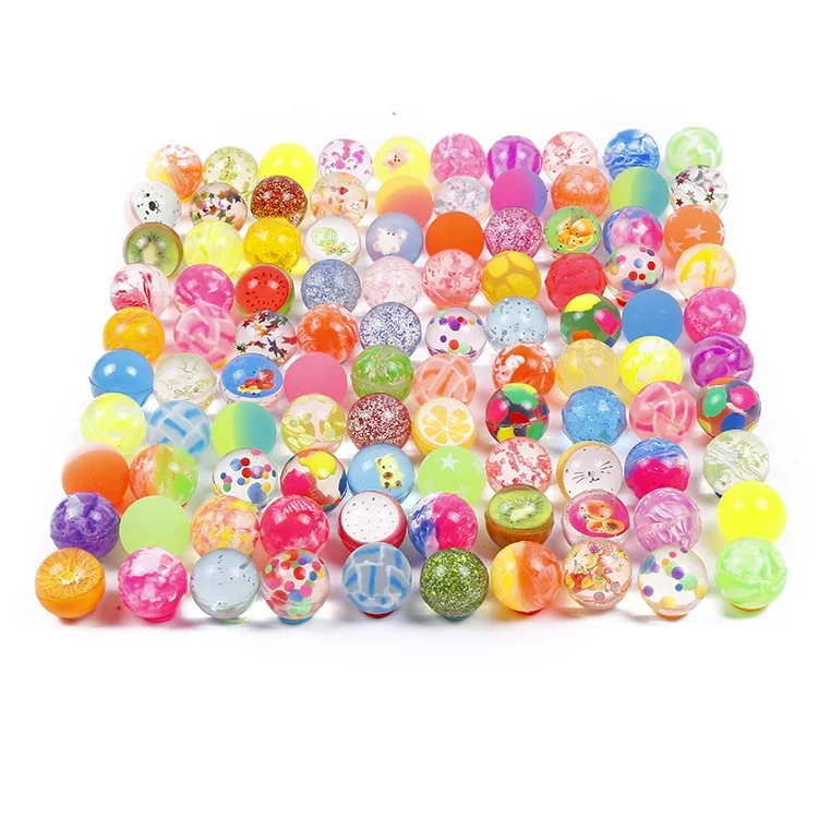 Bulk Rubber Bouncy Balls Kids Toy Colorful Bouncy Balls Bolas De Goma