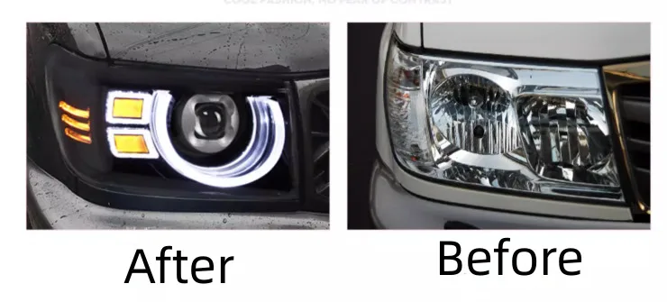 LED Headlight Head Lamp with Projector LED DRL Turn Signal Lamp for 2007-2022 TOYOTA LAND CRUISER FJ70 LC70 FJ79 LC79