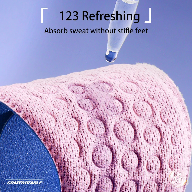 5D Comfort Insoles Women Breathable Soft Shoe Inserts