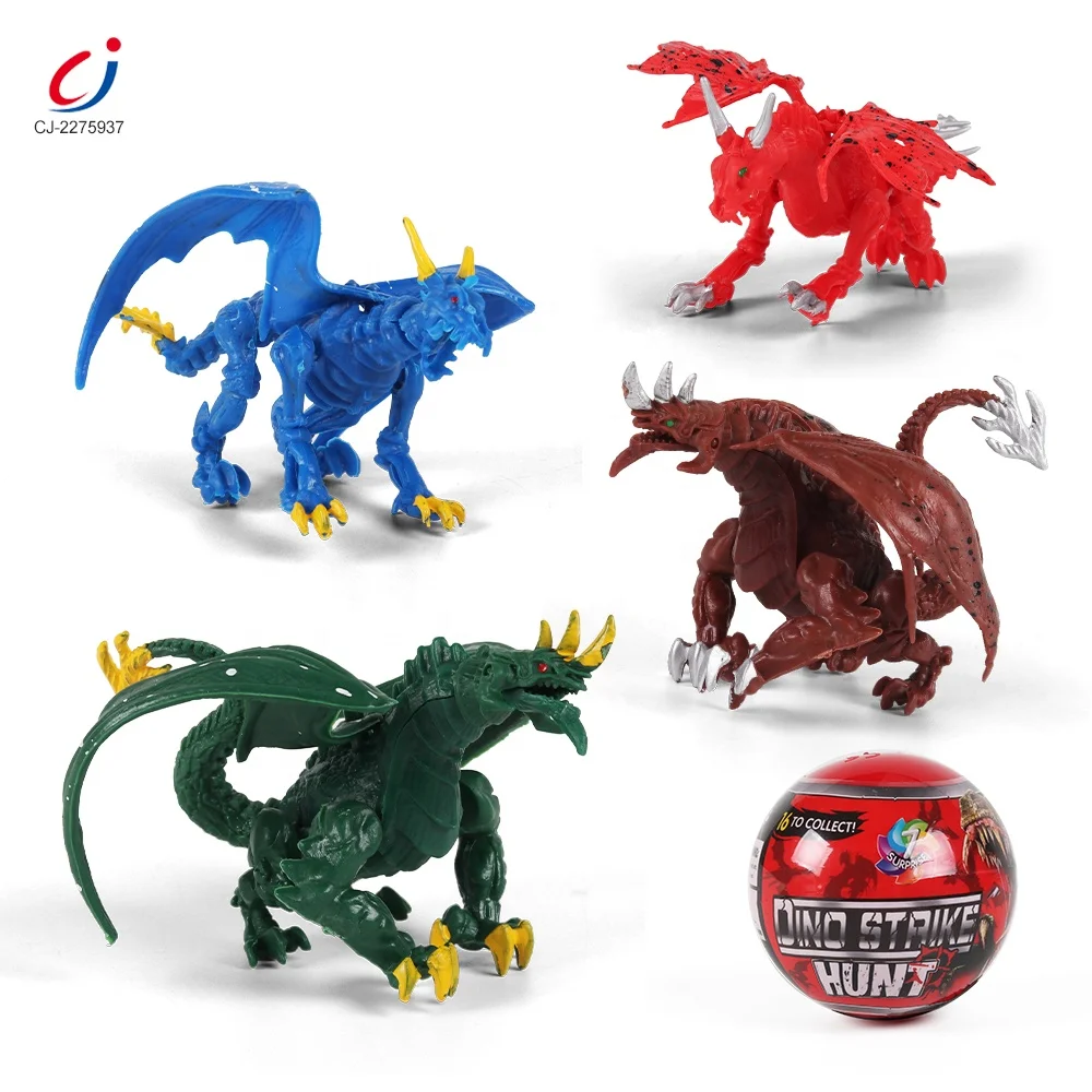 Education Gifts Mystery Box Toys Diy Assemble Animal Toy Plastic Surprise  Dinosaur Egg Kids Building Block Blind Box Dinosaur