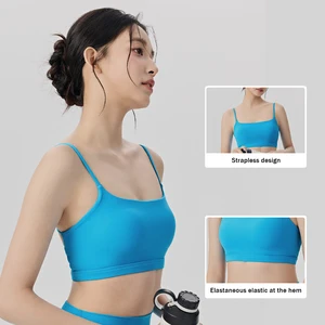 XW-DWC116033 Sportswear Manufacturer New Soft Backless Yoga Pilates Plus Size Sportswear Custom Sport Gym Bra