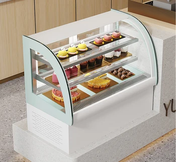 Cake Refrigerator Direct/air Cooling Fridge Refrigerator Desktop/vertical showcase Cake Display Refrigerator for Sale Commercial