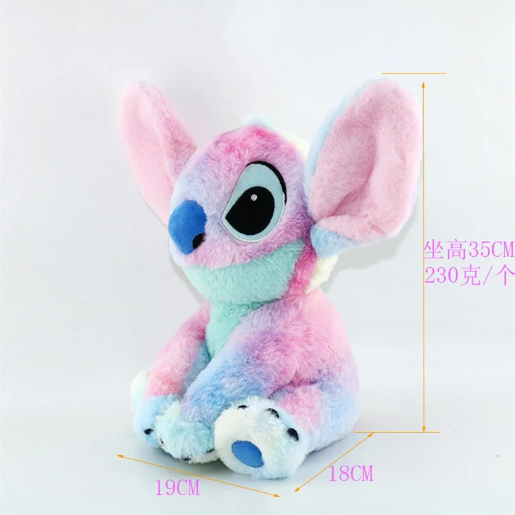 Blue Stitch Pillow Doll Plush Stitch Toy 35cm