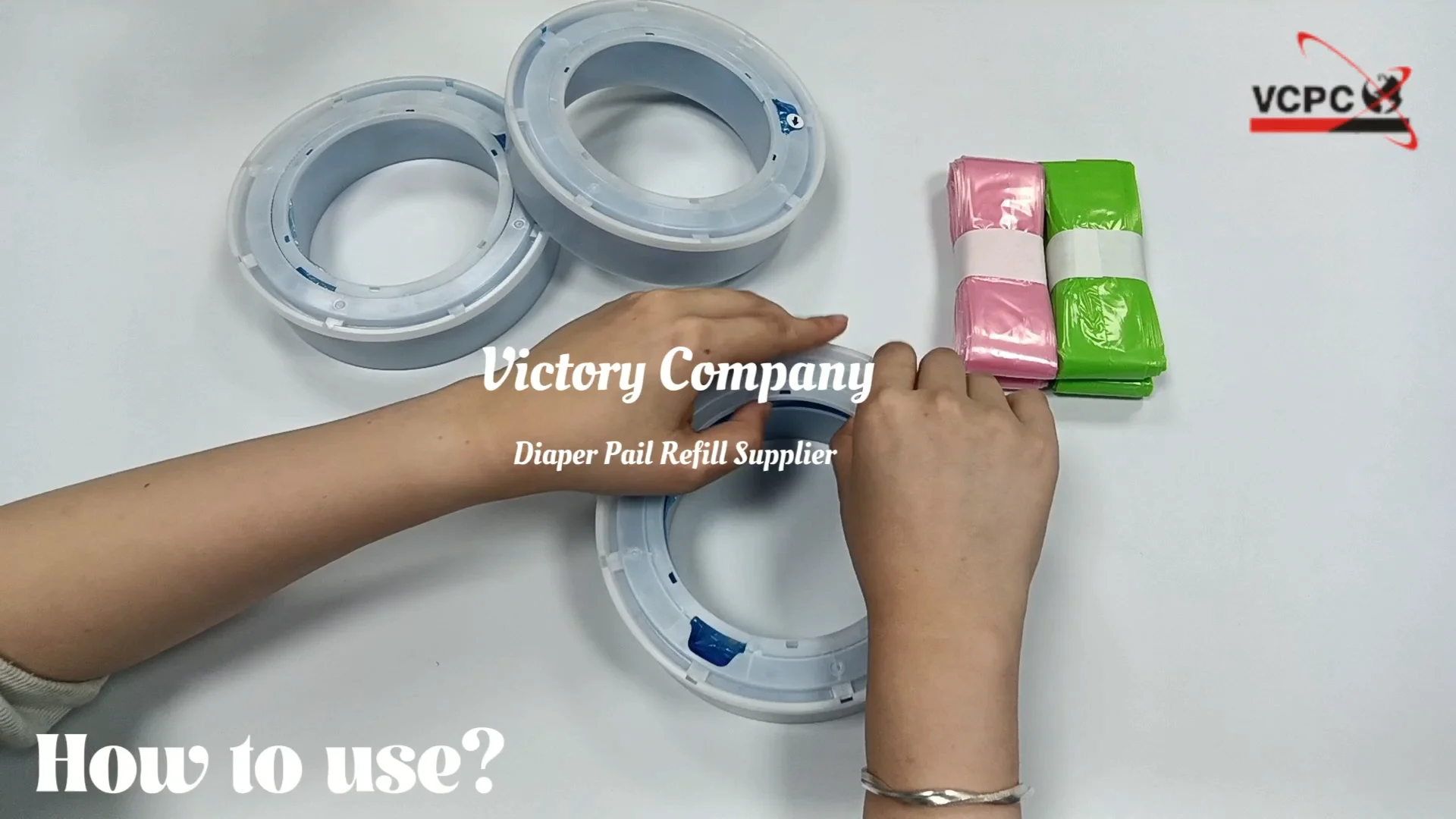 New Tearoff Lid Nappy Bin Refills Diaper Pails Refill Dags Odor Away