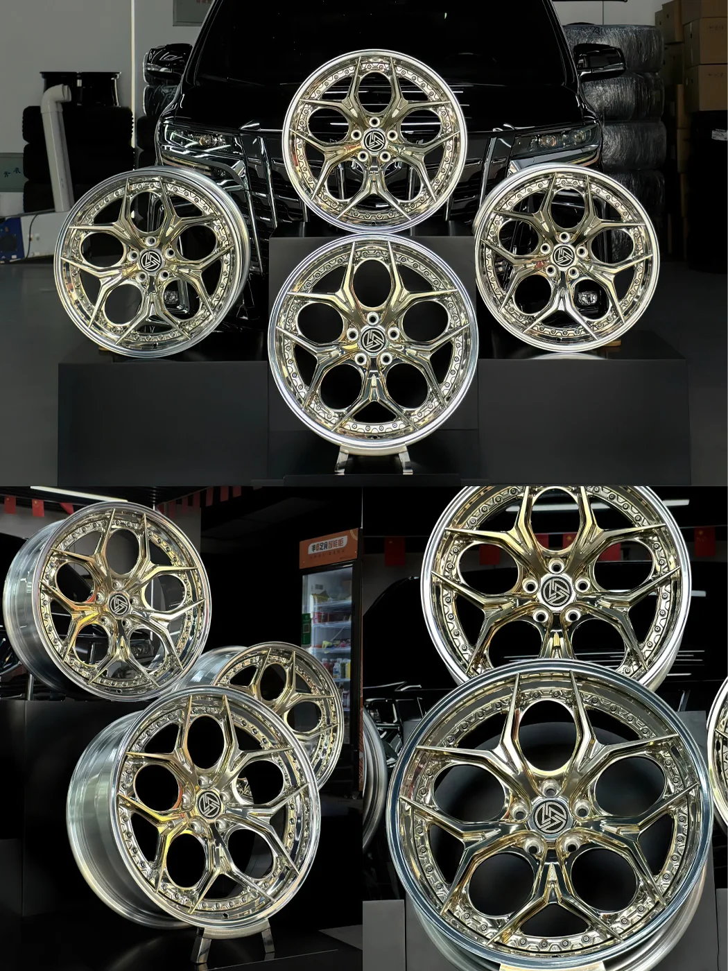 XL 2-Piece Concave Forged Racing Car Wheel Deep Dish Custom 5x114.3 5x120 5x112 Alloy Wheels for 17 18 19 20 21 22 Inch Car New - Image 5
