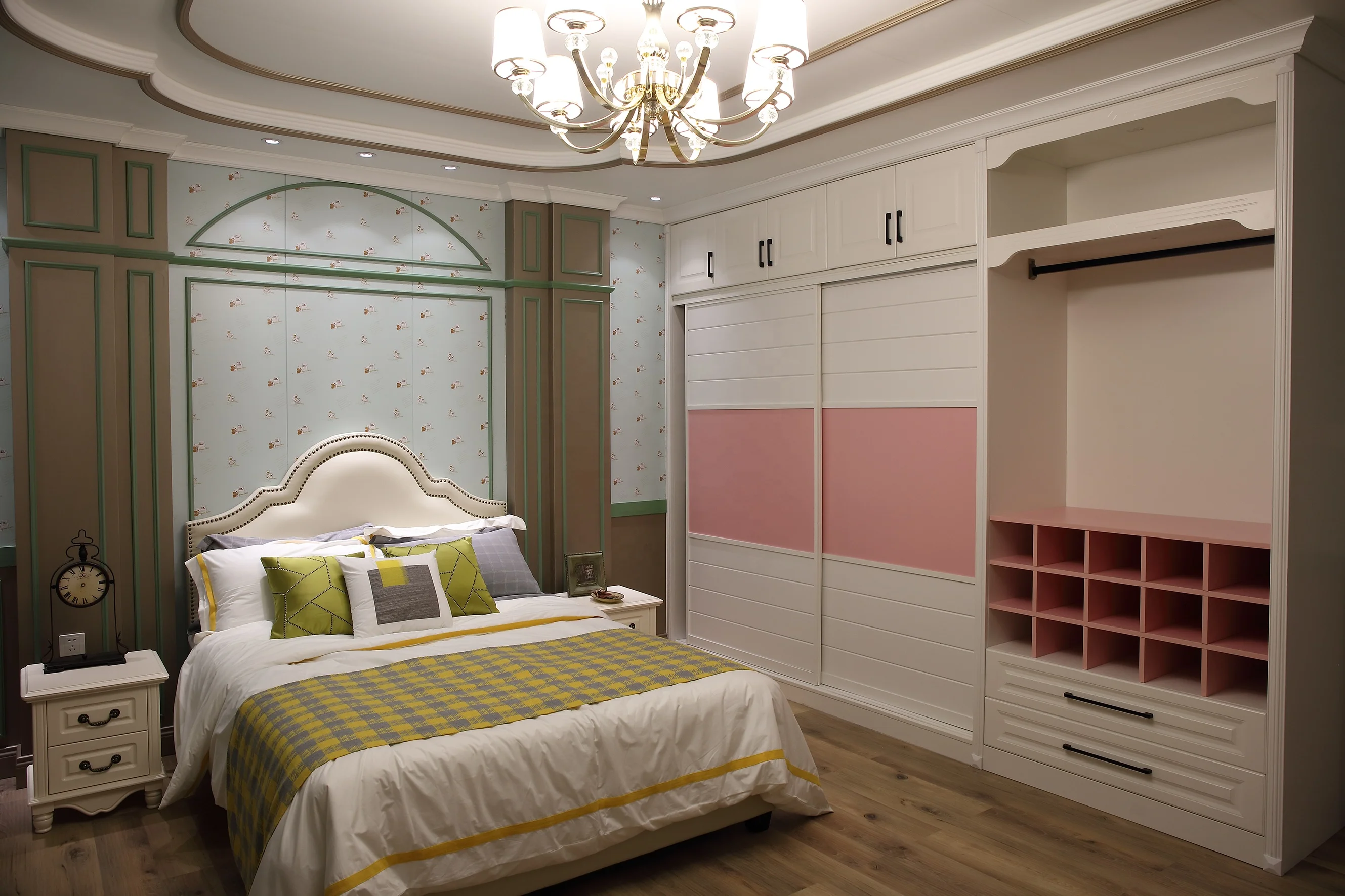 Waterproof Building Material 80mm-thickness WPC Wall Panel Partition Wall