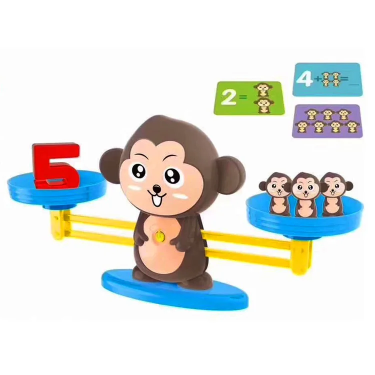 Обезьяна баланс крутая математическая игра Математические Игрушки образовательные