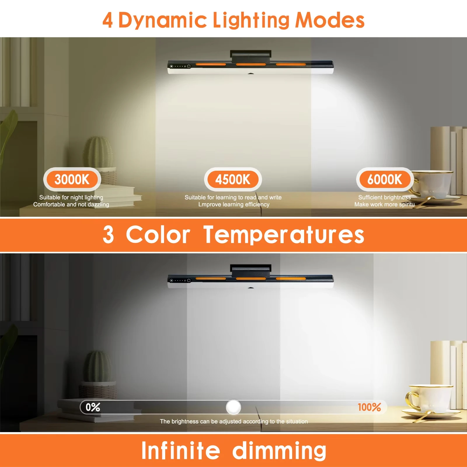 product new magnetic 7 color touch night lights remote control led desk lamp type c charging cabinet lights-40