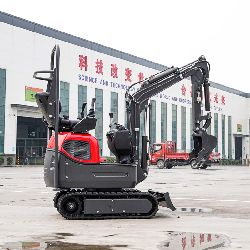 Free Shipping Mini Excavator 1 Ton Epa New Crawler Digger Briggs&Stratton Gasoline  Engine Small Excavators 1 Ton Machine