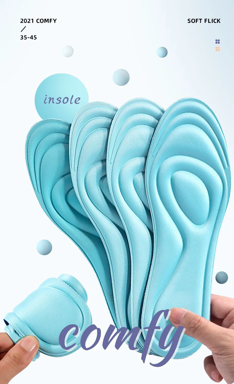 Custom Anti-Fatigue Comfort Insoles Wholesale