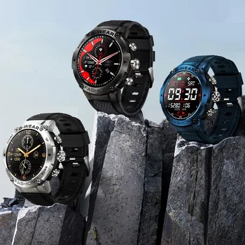Factory OEM Customized Smart wristband fitness Heart rate waterproof sport health monitoring online Men's online smart watch