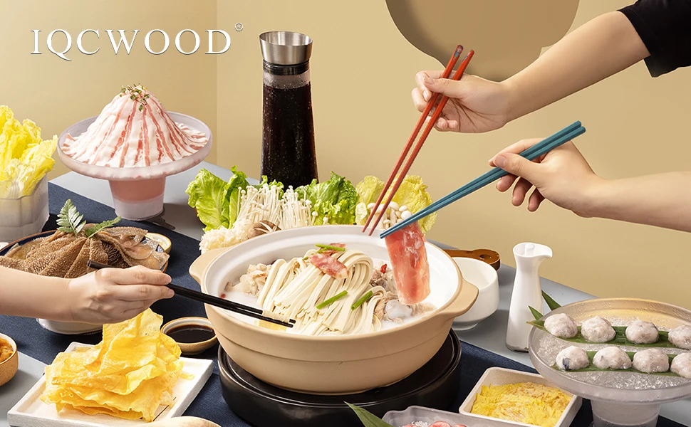 Custom Pet Fiberglass Alloy Chopsticks Reusable Japanese Sushi Chop Stick Colorful Cherry