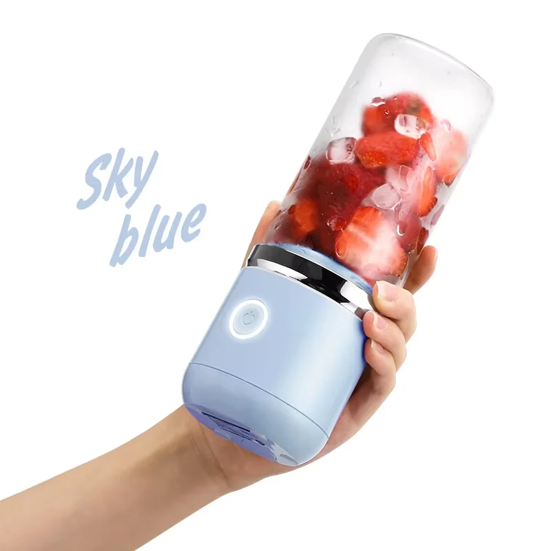 New USB Small Smoothie Blender Household Juicer Kitchen Appliance Rechargeable Portable Juicer Mini Plastic OEM Food Blender