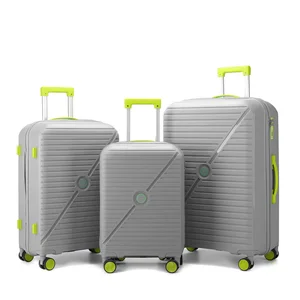 Luxury 3-Piece Hardside Spinner Wheel Maletas De Viaje Lightweight Travel Suit Cases Comfortable Lock Simple Clearance Sale