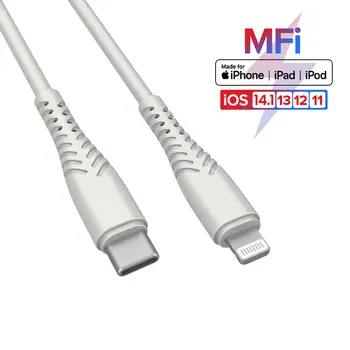 OEM MFi Certified C94 for iphone Apple Cable 18W PD Quick Charging Cables MFi Cabo Chip USB Cord Type C to Lighting Cable