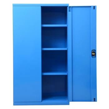 Industrial blue tool storage cupboard garden craftsman tool cabinet