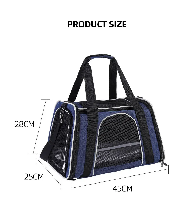 Dog Cat Carrier Shoulder Bagtravel Space Capsule Cage Pet Travel Food