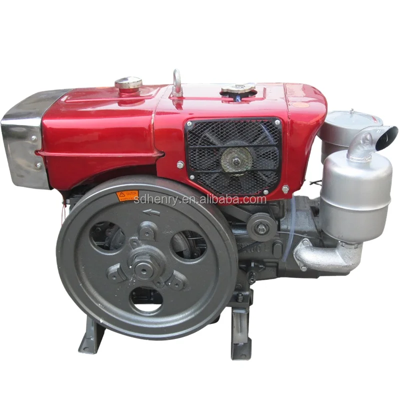 Single Cylinder diesel Walking Tractor Engine