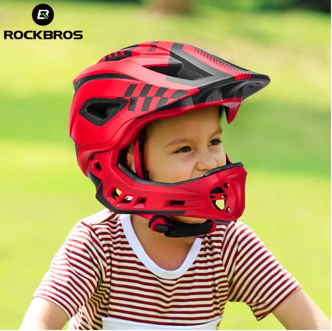 Full Face Helmet Skate Helmet For Biking ROCKBROS Bike Helmets