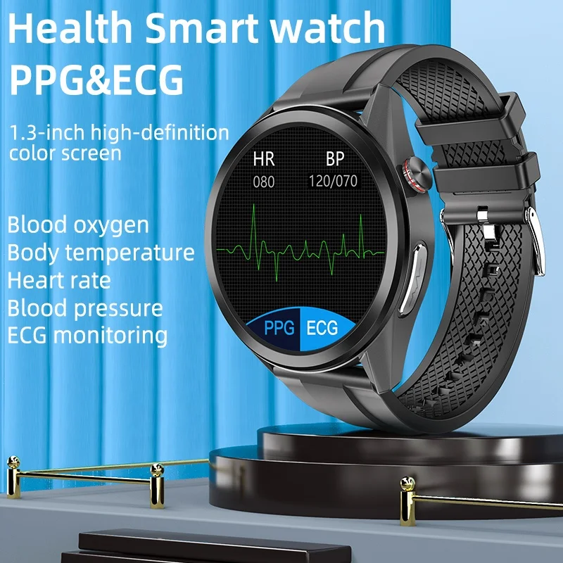 2022 Sport Watch W10 ECG PPG Heart Rate Monitor Body Temperature Fitness  Tracker Smart Watch Blood Pressure