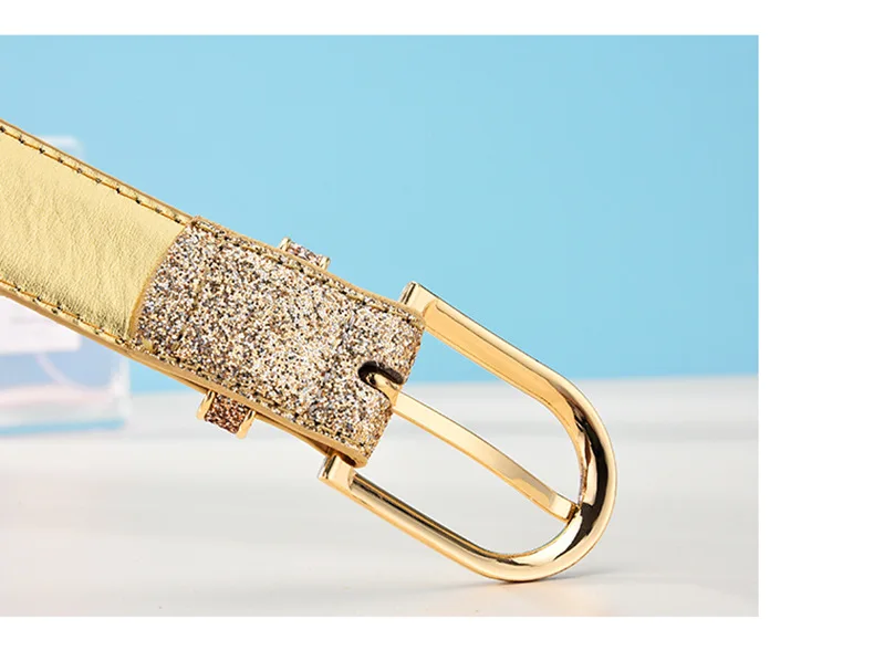 Женские Блестящие ремни из искусственной кожи мягкий широкий пояс блестящий ремень для клубной вечеринки джинсов брюк