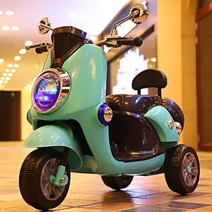 Factory Wholesale Low Price Multi Music  Battery Rechargeable Kids Ride on  Electric Bike