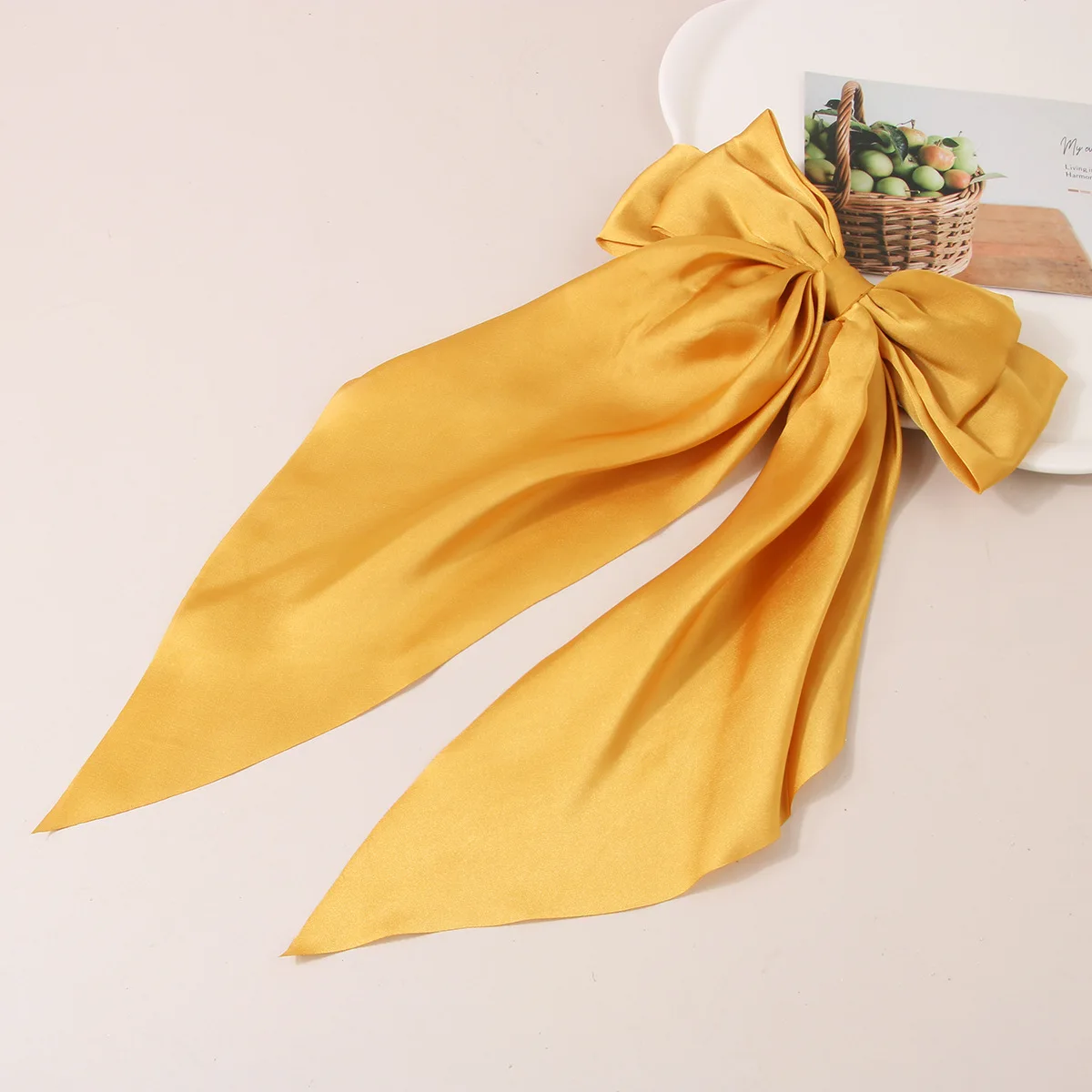 Japan And Korean Style Bowknot Hair Ribbons Nonwovens Knotted Hair