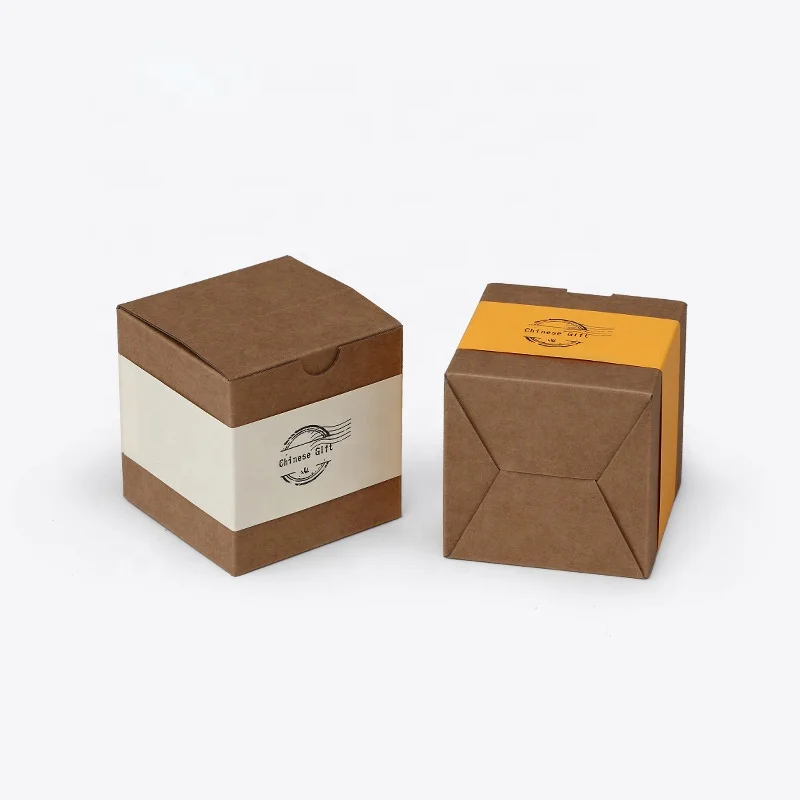 Custom Kraft Folding Corrugated paper Coffee Gift Packaging Coffee Mug cup Shipping Boxes