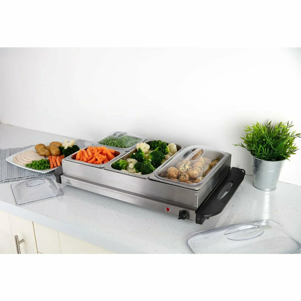 portable stainless steel hotel electric chafing